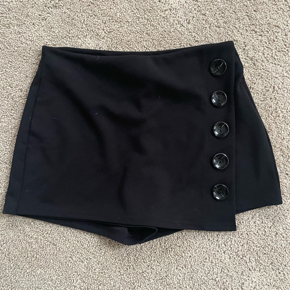 Streetwear Society Black Skort
